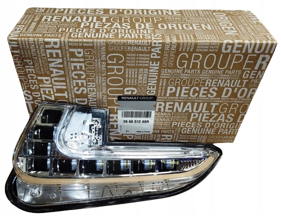 Купить Новая оригинальная фара drl led перед левый renault megane 3 266051268r