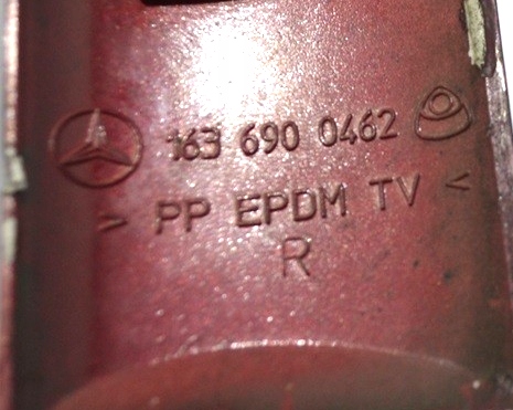 Mercedes ml w163 молдинг двері перед задній задня ліва права Недорого