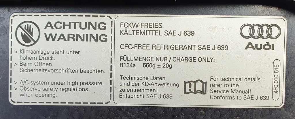 фото №16, Audi оригинальный номер audi 4f0 010 515