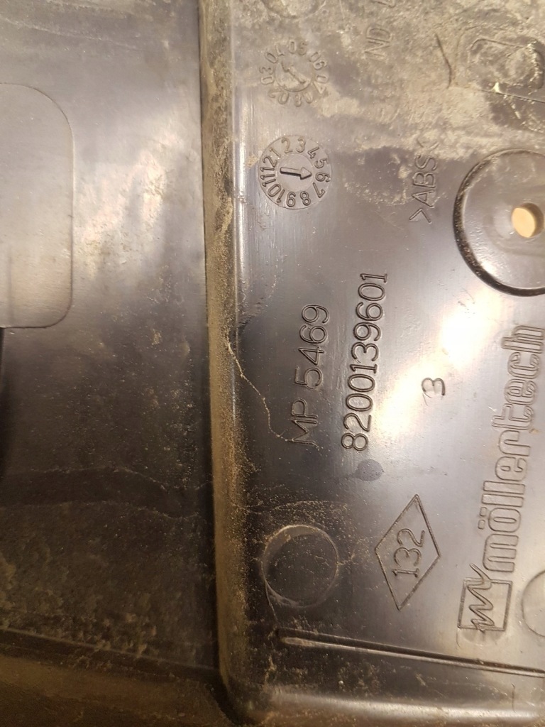 фото №3, Молдинг захист стійка 2szt пара renault scenic ii