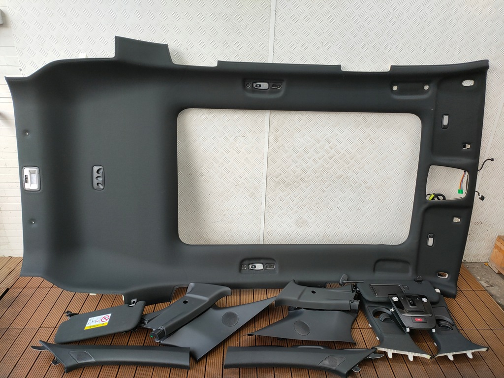 фото №1, Kia sorento iv 20-25 потолок czarna pod панорама стойки защита набор