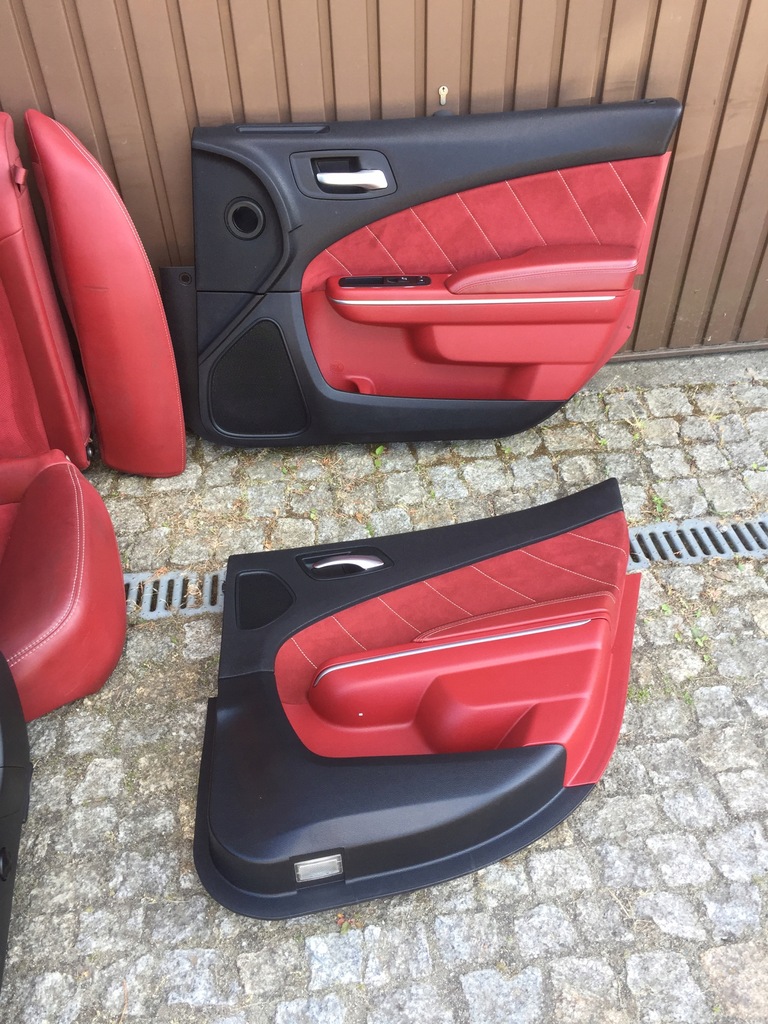 фото №6, Dodge charger srt 13 14 15 16 сиденья заднее сиденье кожа