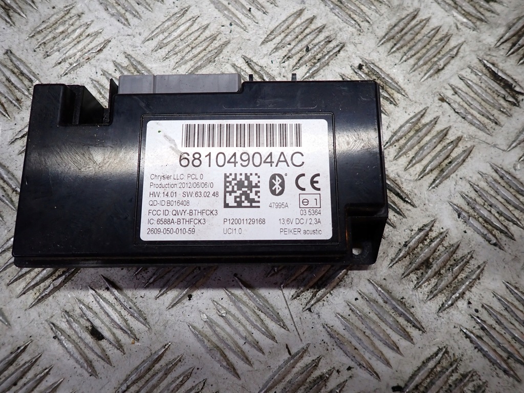 фото №1, Модуль bluetooth зв'язку jeep wrangler jk 2012