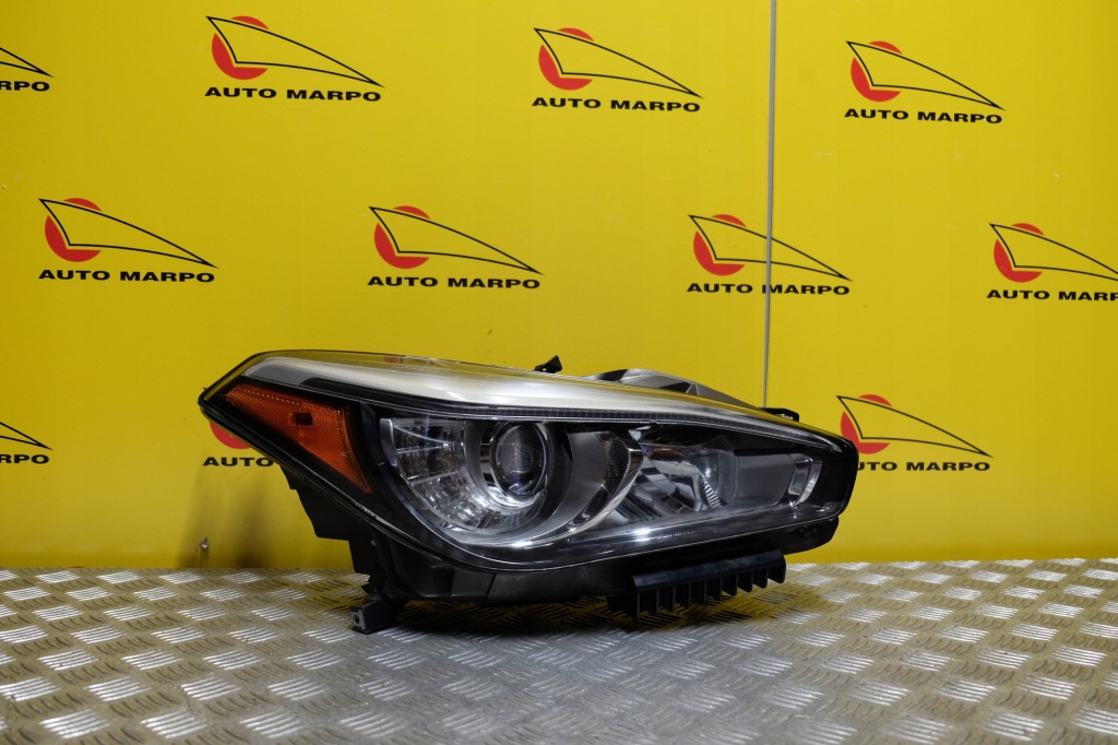 фото №2, Infiniti q70 2013- фара лампа full led r некрутящаяся usa