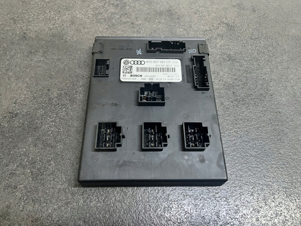 фото №1, Модуль блок управління бортовою мережею audi оригінальний номер 4h0907063cf