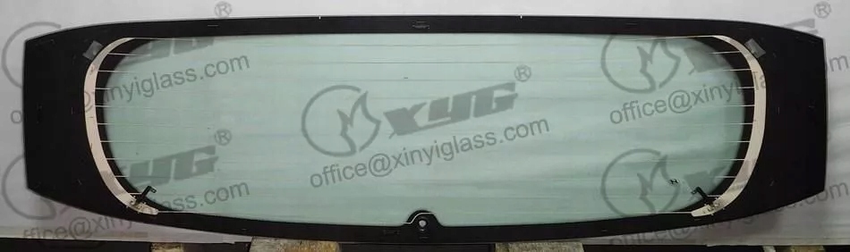 фото №1, Стекло задняя hyundai i10 ii 5d hbk 2013- jasnozielona