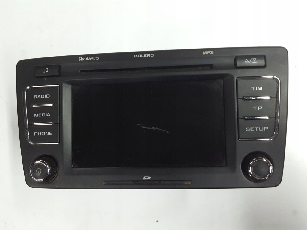 Купить Skoda octavia 2 ii lift 08-12r радио cd 1z0035156m