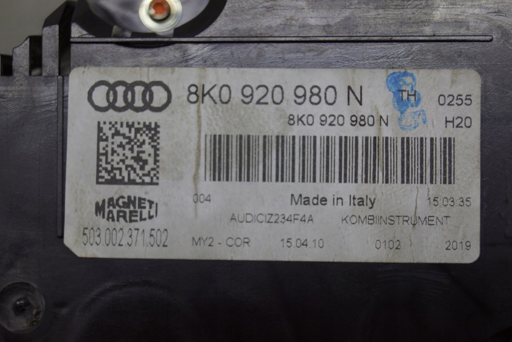 фото №9, Счетчик приборы audi a4 b8 2.0 tdi 8k0920980n