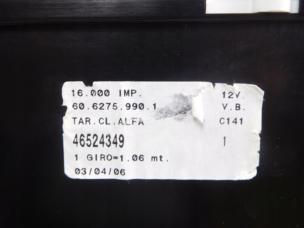 фото №6, Набір індикаторів fiat marea 1996-1999 46524349