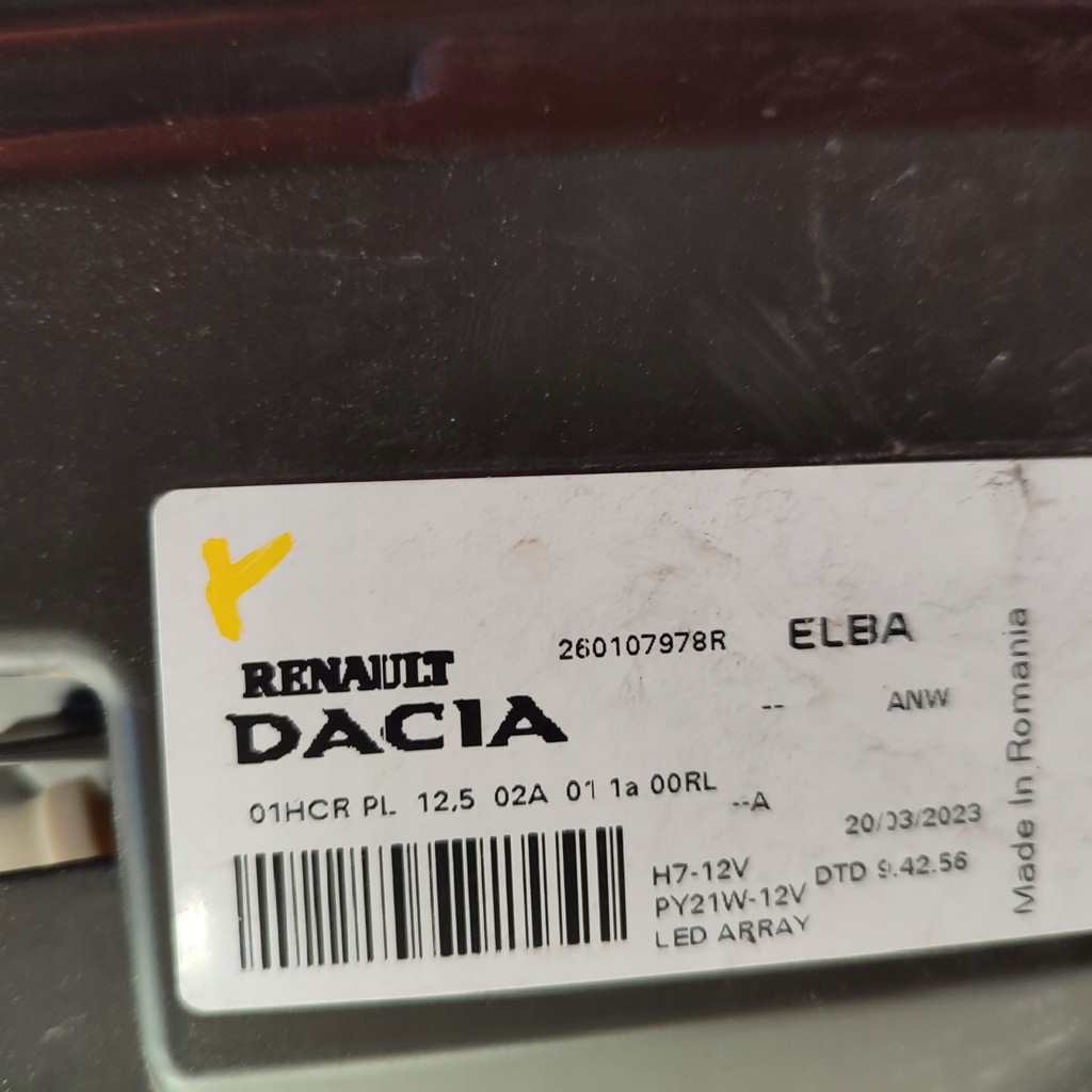 фото №15, Dacia sandero iii logan ste wl перед lift ful led ładna eu лампа левая правая