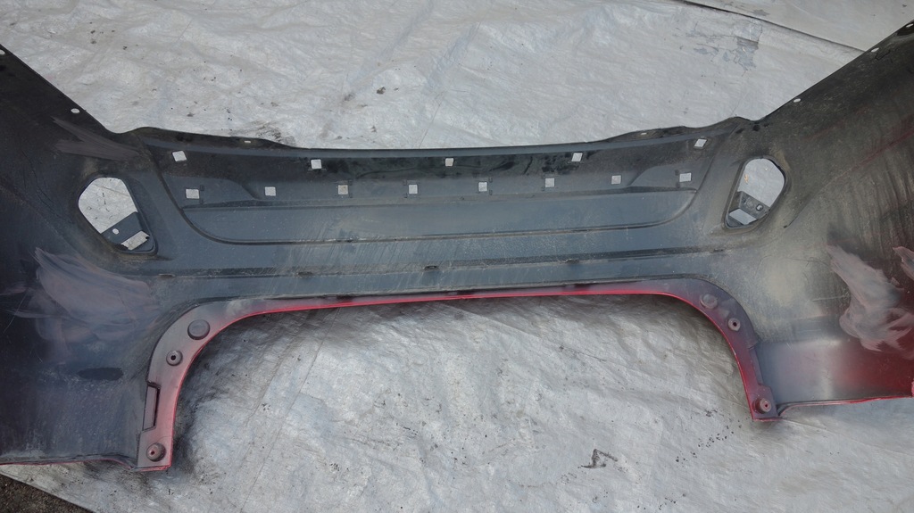 фото №12, Mitsubishi outlander iii lift бампер задня задній 6410c798zz / 5075