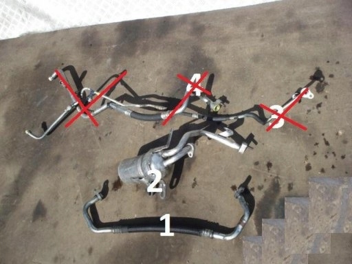 фото №1, Volvo v50 s40 2.0d lift шланг трубка кондиціонера