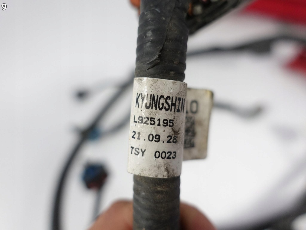 фото №10, Kia ev6 cv gt-line 21- жгут электропроводка pdc + отражатели w бампер задняя