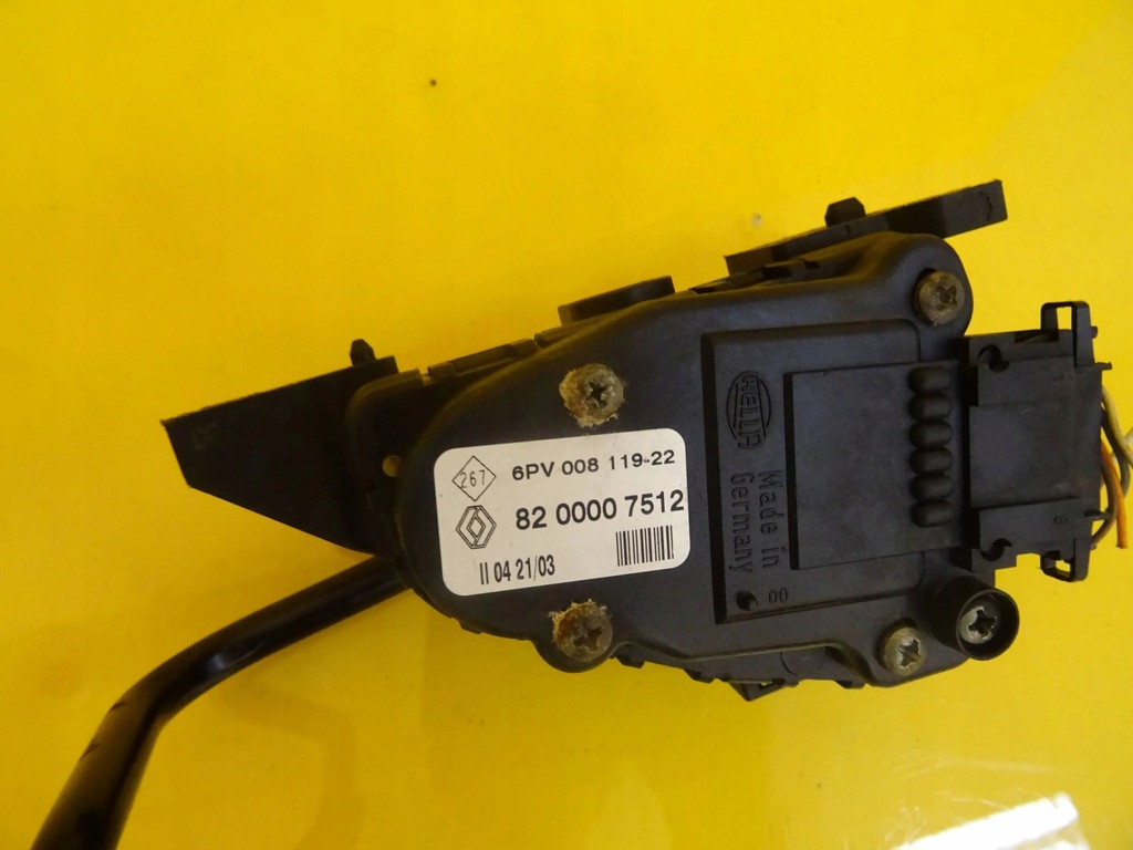 фото №2, Потенциометр газа renault espace - grand 8200007512 nr250