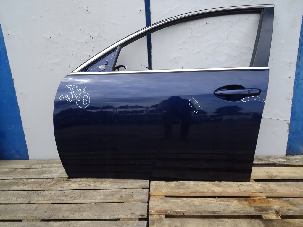фото №1, Mazda 6 gh 2008-2012 двері ліва передні скло 35j