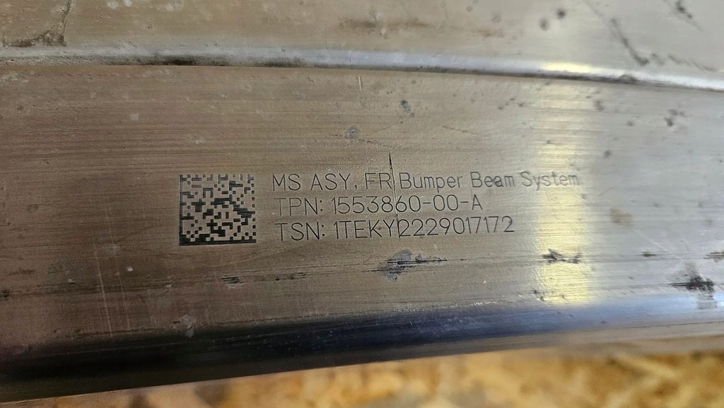 фото №13, Балка передня підсилювач перед + нижня dół - tesla s plaid