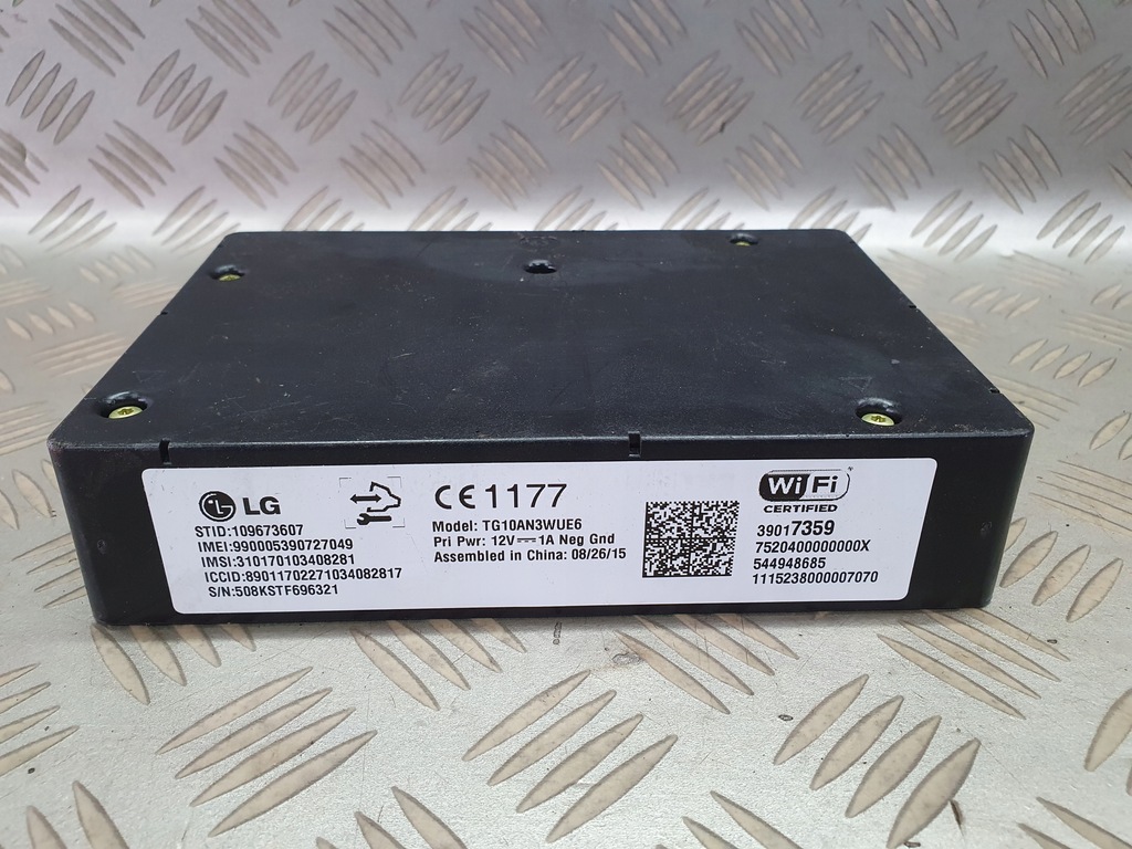 фото №1, Модуль блок управления wi fi wifi opel astra k