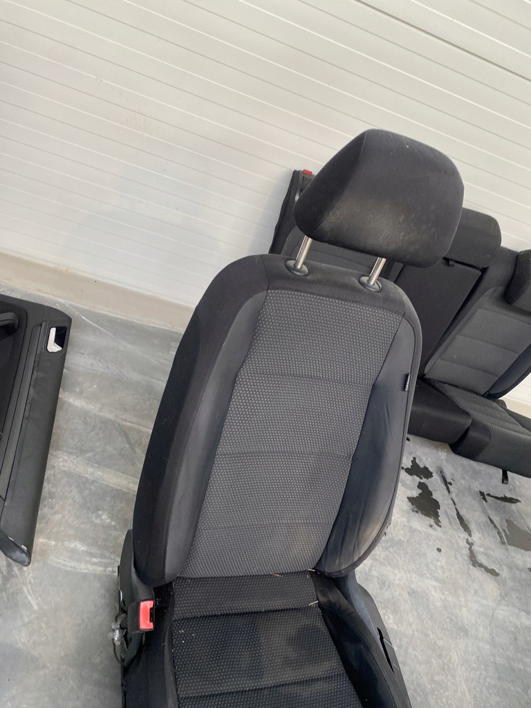 фото №7, Vw golf vi kombi сиденья заднее сиденье обшивки комплект