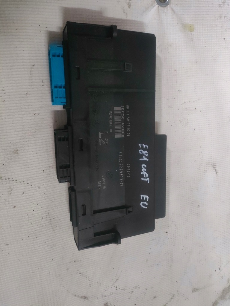 фото №1, Bmw e87 модуль комфорта eu 9229873