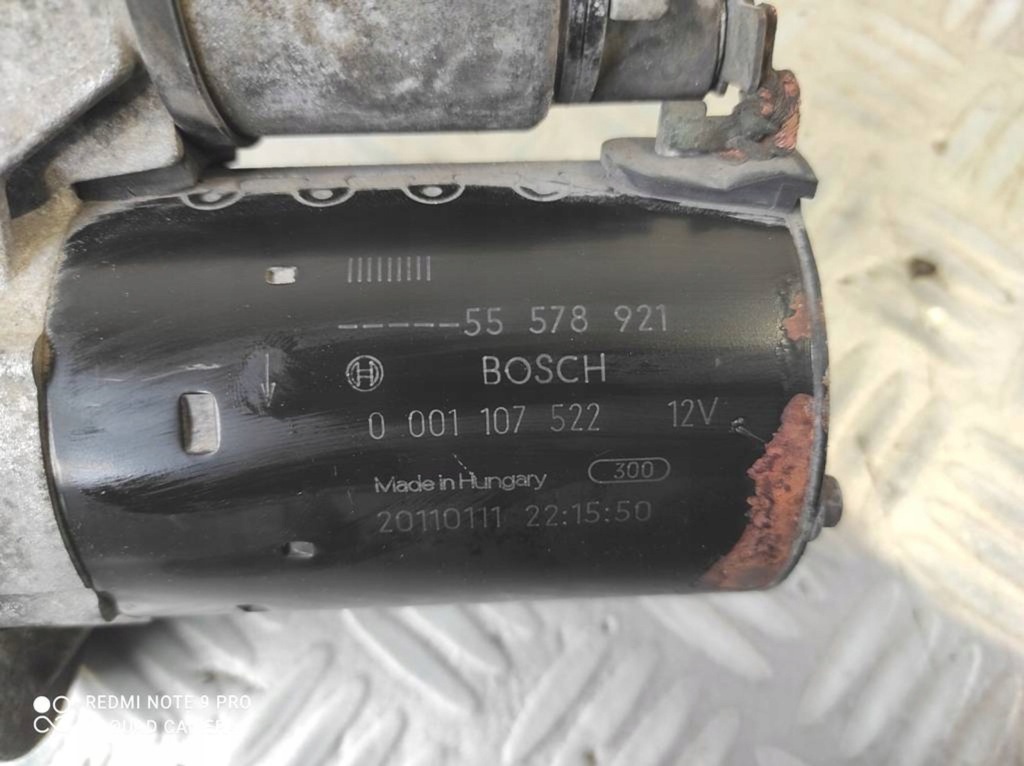 Стартер opel astra j opel corsa d meriva b 1.4 a14xer 1.4 turbo 55578921 Зі Шроту