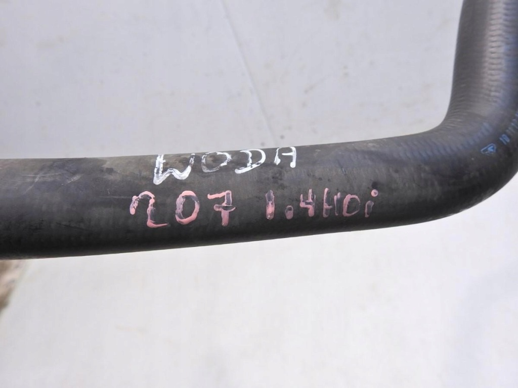 фото №2, Wąż труба wody peugeot 207 1.4 hdi