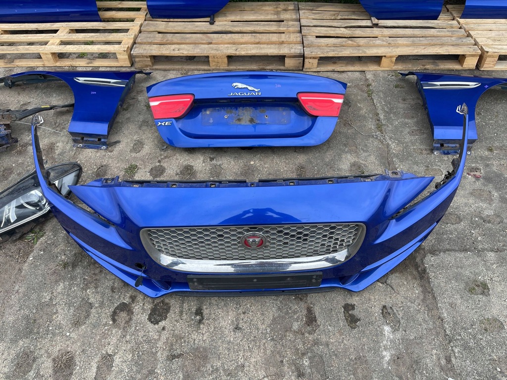 фото №7, Jaguar xe x760 бампер перед kompletny ксенон jhk caesium blue