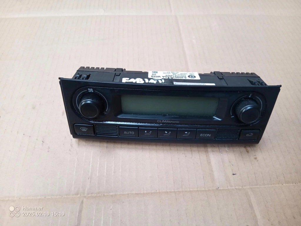 фото №1, Fabia ii панель кондиціонера 5j0907044a