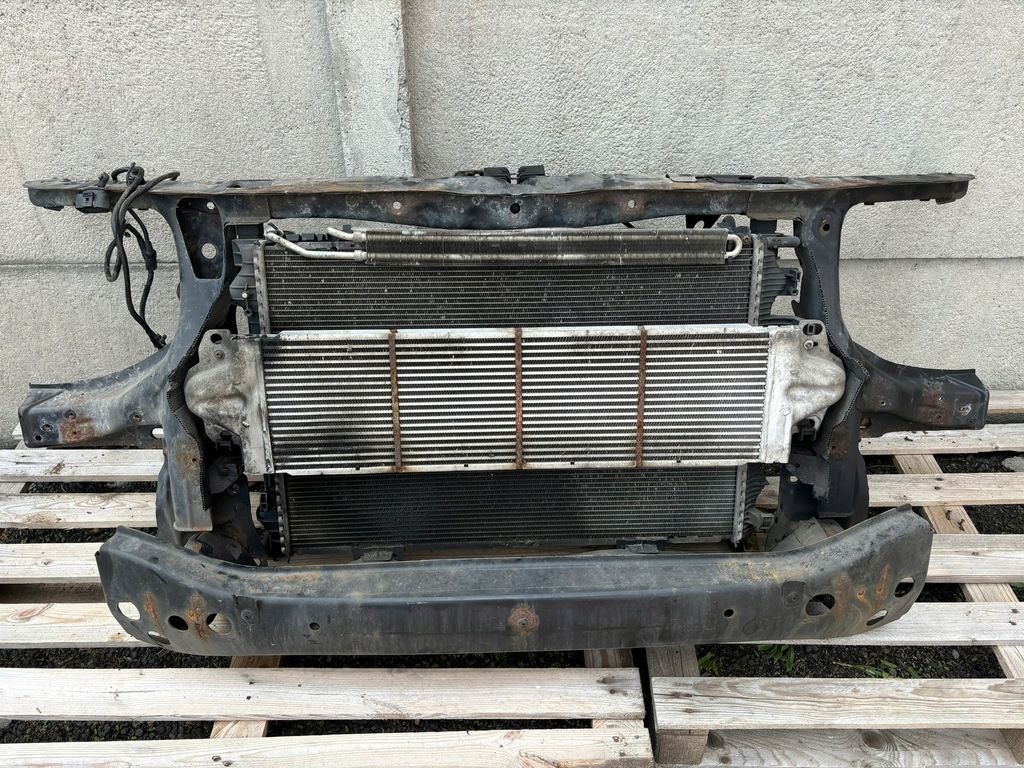 фото №1, Vw t5 transporter 2.5tdi kompletny pas передний с балка