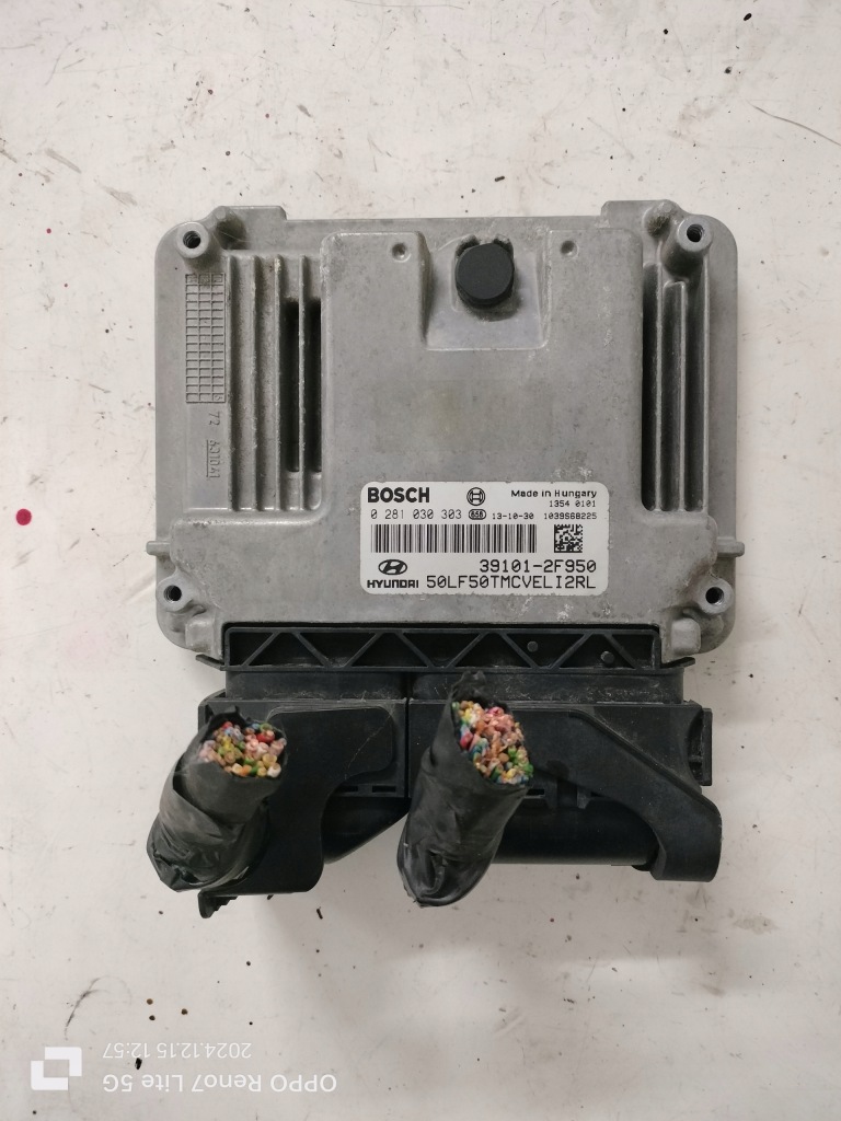 фото №1, Бортовий комп'ютер двигуна hyundai ix35 блок керування двигуна 39101-2f950