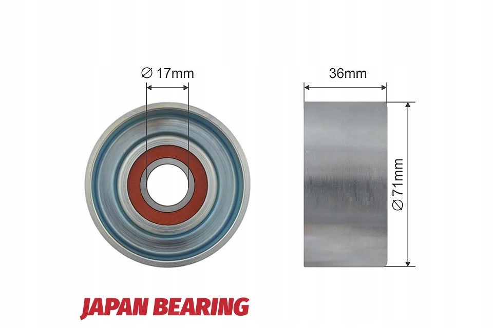 фото №2, Ролик натяжителя ремень многоручейковый mazda 6, mpv ii 2.0d 06.02-08.07