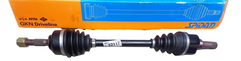 фото №1, Wał приводной вал приводная левая spidan citroen c3 i 2002-