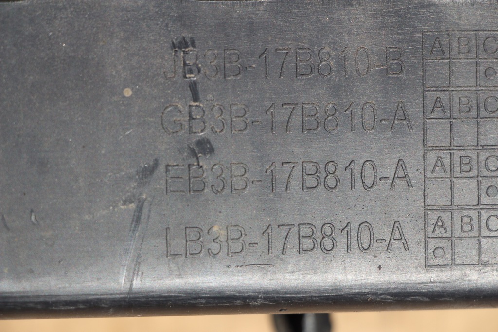 фото №8, Ford ranger iii mk3 балка задняя задняя подножка бампер задний 2014-2022