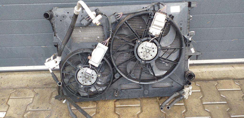 фото №7, Touareg 3.0tdi комплект радіатор вентилятор 7l0