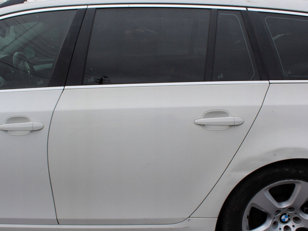 фото №1, Двері лівий задня bmw 5 e61 alpinweiss 300