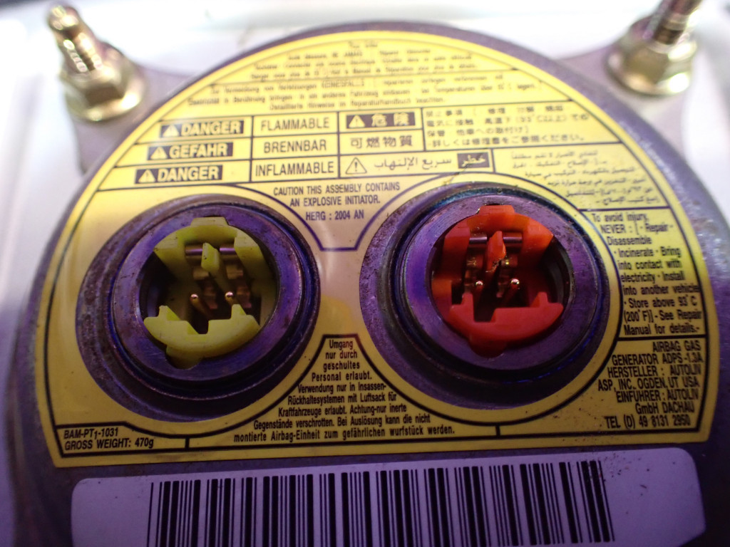 фото №8, Mazda 3 i bk 03-06 подушка безопасности подушка водителя bp4k