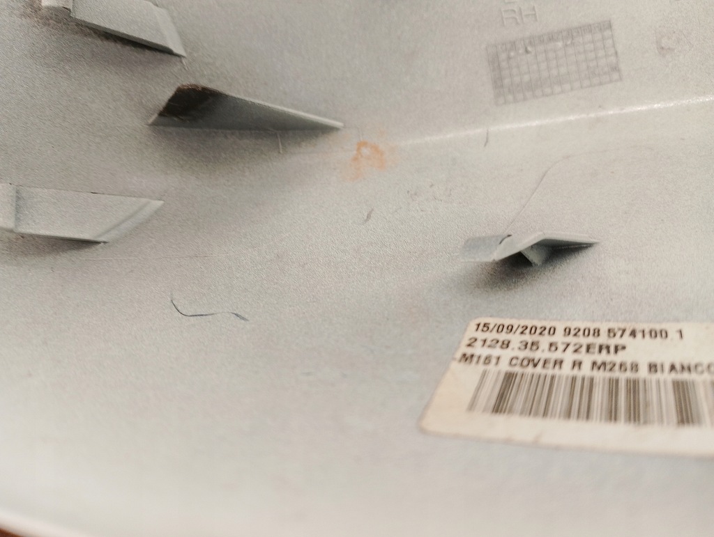 фото №13, Корпус зеркало правая maserati levante bianco paste