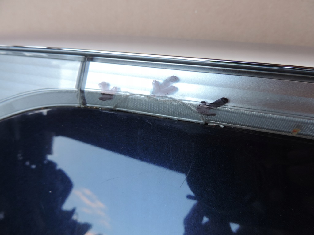 фото №7, Mitsubishi outlander iii 2013 2014 молдинг накладка крышки задняя