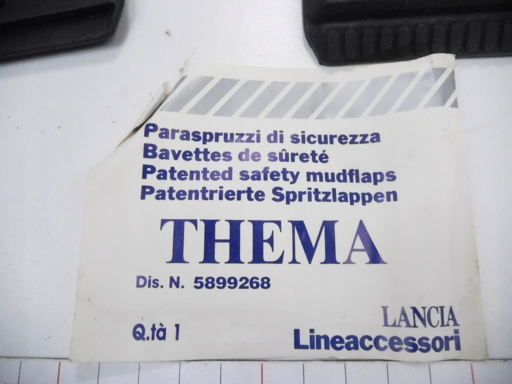 фото №5, Брызговик подкрылок брызговик lancia thema 5899268