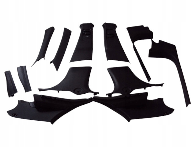 Купити Захист стійок пластики mercedes w176 рестайлінг  amg