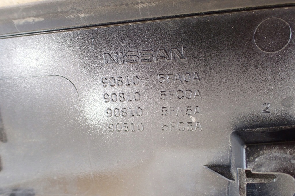 фото №9, Nissan micra k14 накладка крышки молдинг задняя 90810 5fa0a