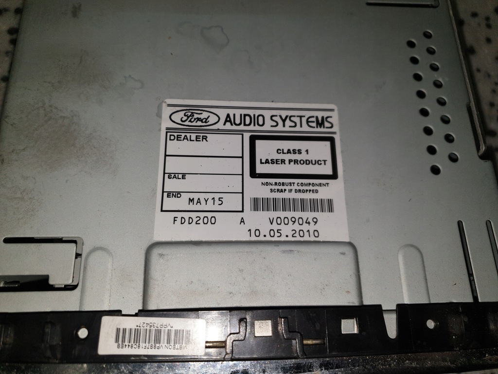 фото №4, Ford mondeo mk4 transit conect радіо at1t18c815aa