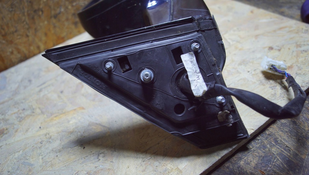 фото №9, Honda cr-v iii дзеркало праве складний 9 pin uk l1610