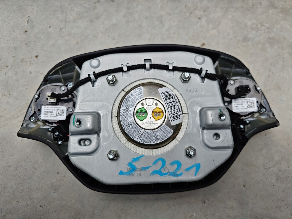 фото №11, Панель приладів консоль подушка безпеки ремені mercedes s-klasa w221