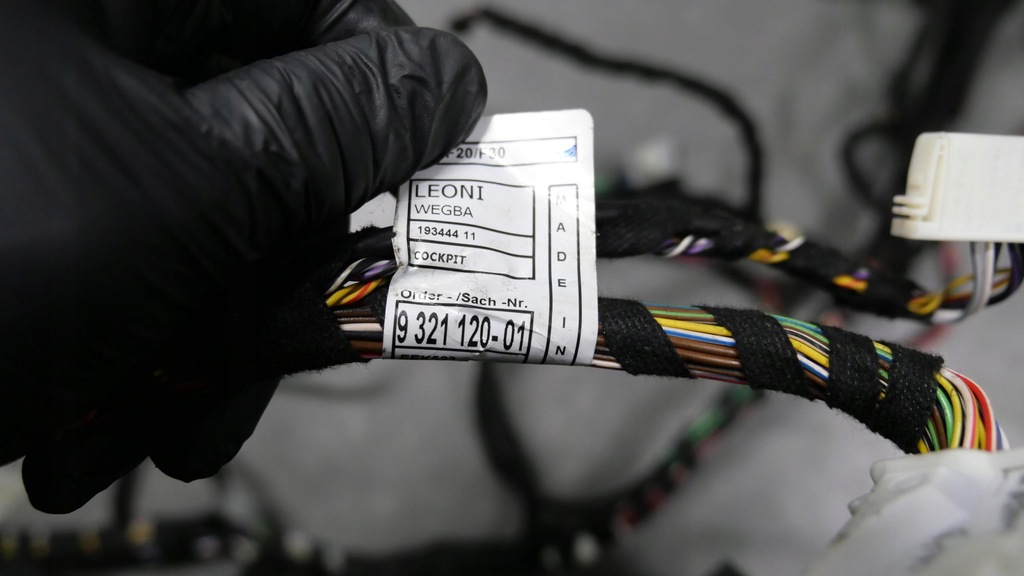 фото №7, Bmw f20 f30 f33 джгут електропроводка панелі консолі панель приладів hud 9321120 9321088