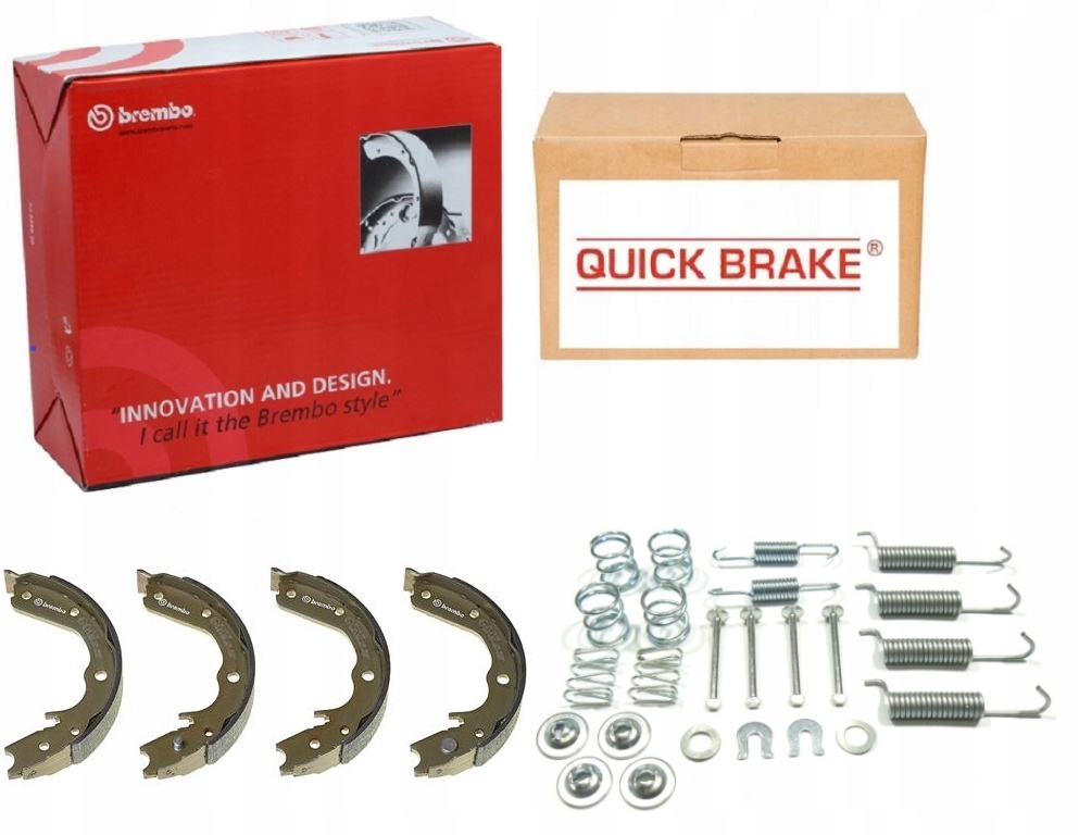 фото №1, Гальмівні колодки+ пружини opel frontera a b 1996-04