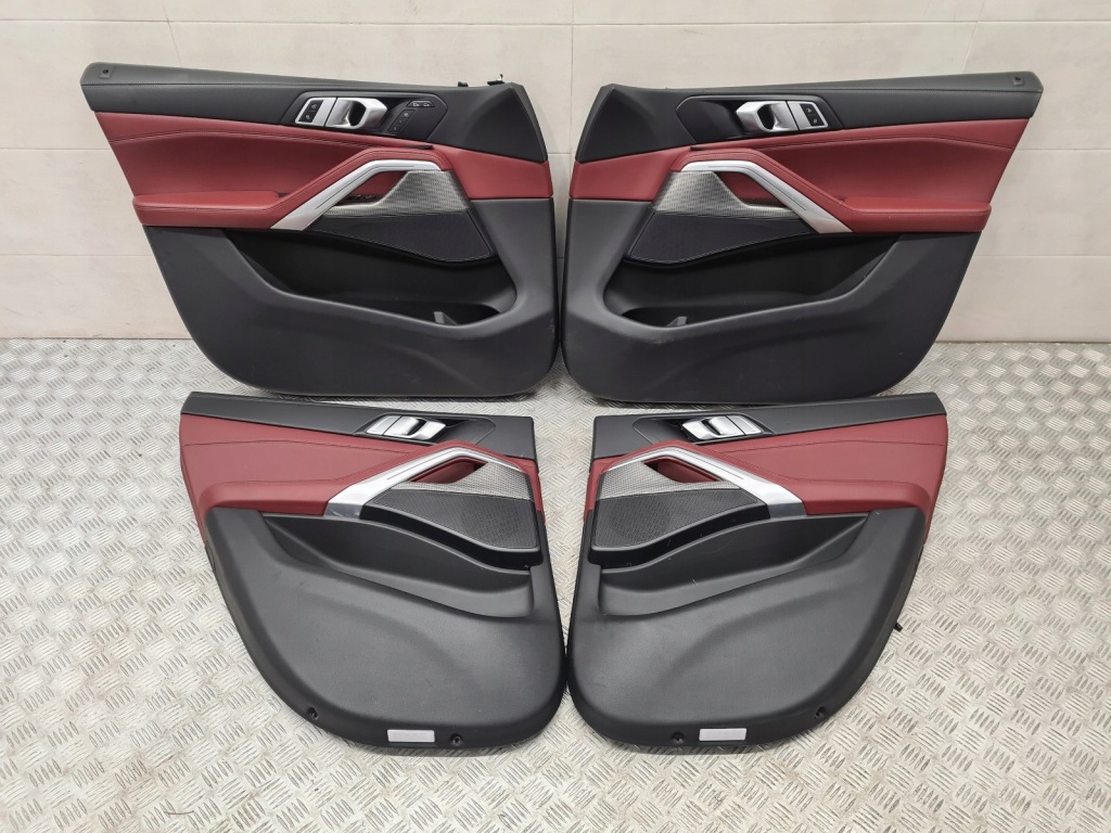 фото №11, Bmw x6 g06 середина сиденья заднее сиденье туннель обшивки обивка кожа