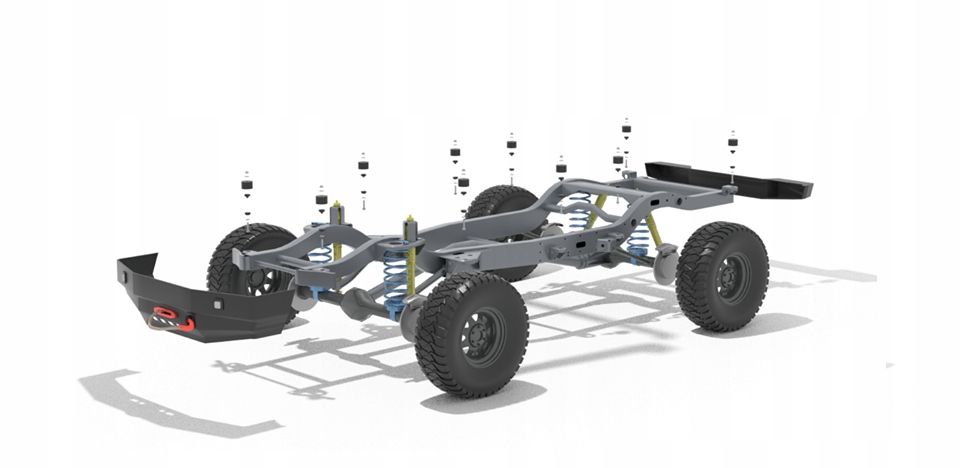 фото №10, Land rover discovery ii кузов lift 25mm lift 1 cal / болты 10.9