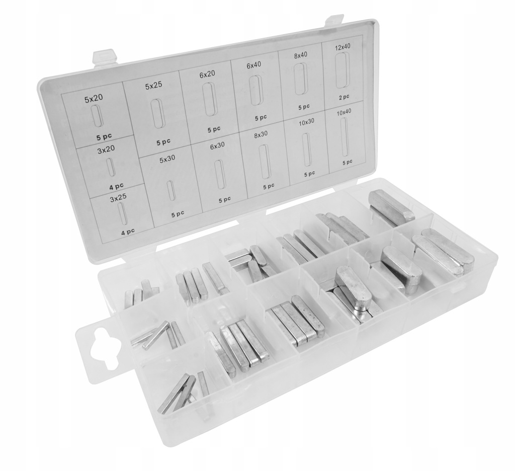 Клини прямі wpusty osadzania ступиця kół ремінних набір klinów prostych 60e Доставка