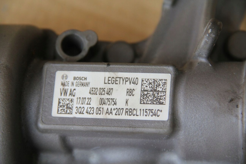 фото №6, Трансмісія рейка рульова vw arteon uk 3q2423051aa