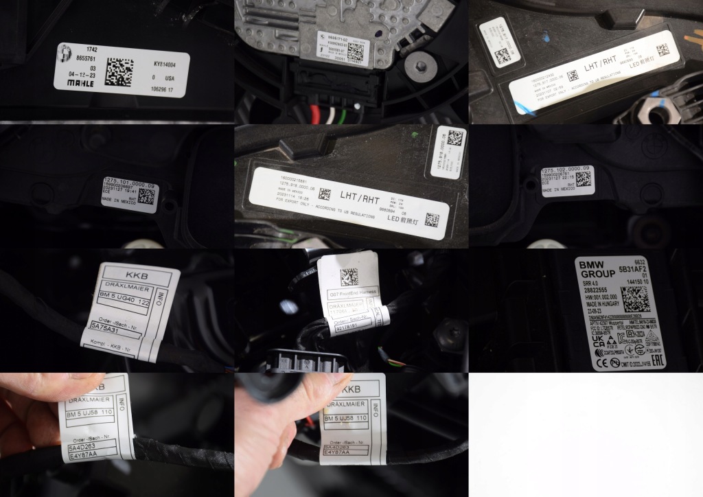 Bmw x7 g07 lci перед капот бампер лампи крила ремінь радіатор бензин 475 Київ